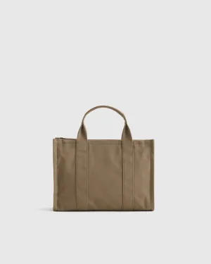100% Organic Canvas Small Crossbody Tote