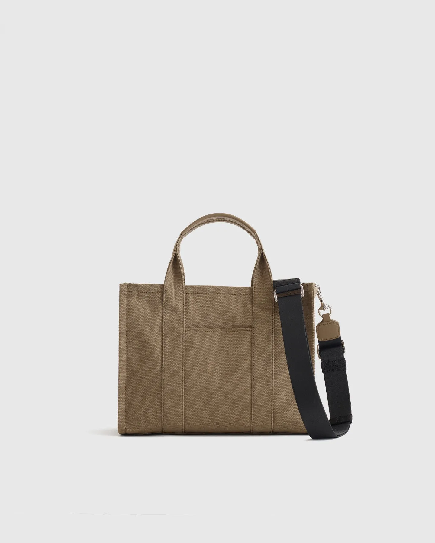 100% Organic Canvas Small Crossbody Tote