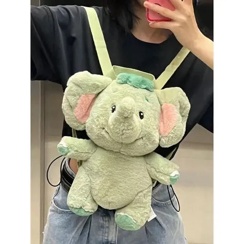 Adorable Elephant Plush Backpack for Kids - Perfect for Adventures!