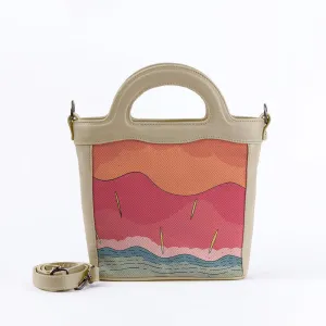 Beige Top Handle Handbag The Watermelon
