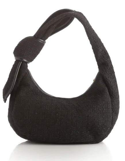 Black Billie Mini Hobo Bag