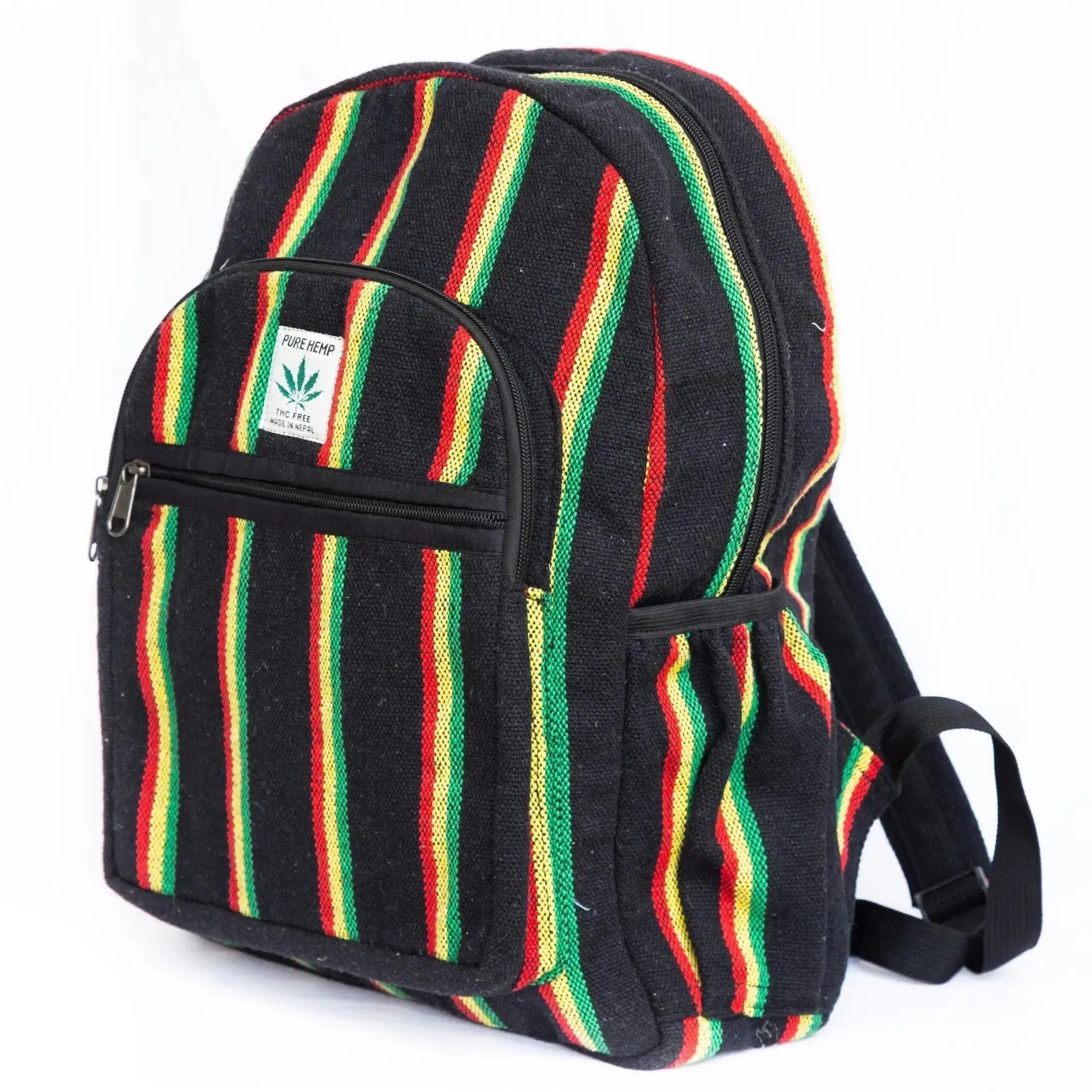 Black Hemp BackPack