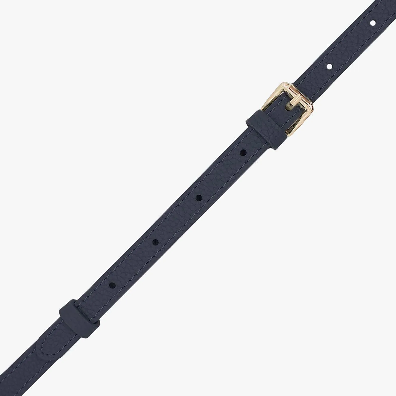 iPhone 15 Leather Sling Card Case with Crossbody Leather Strap