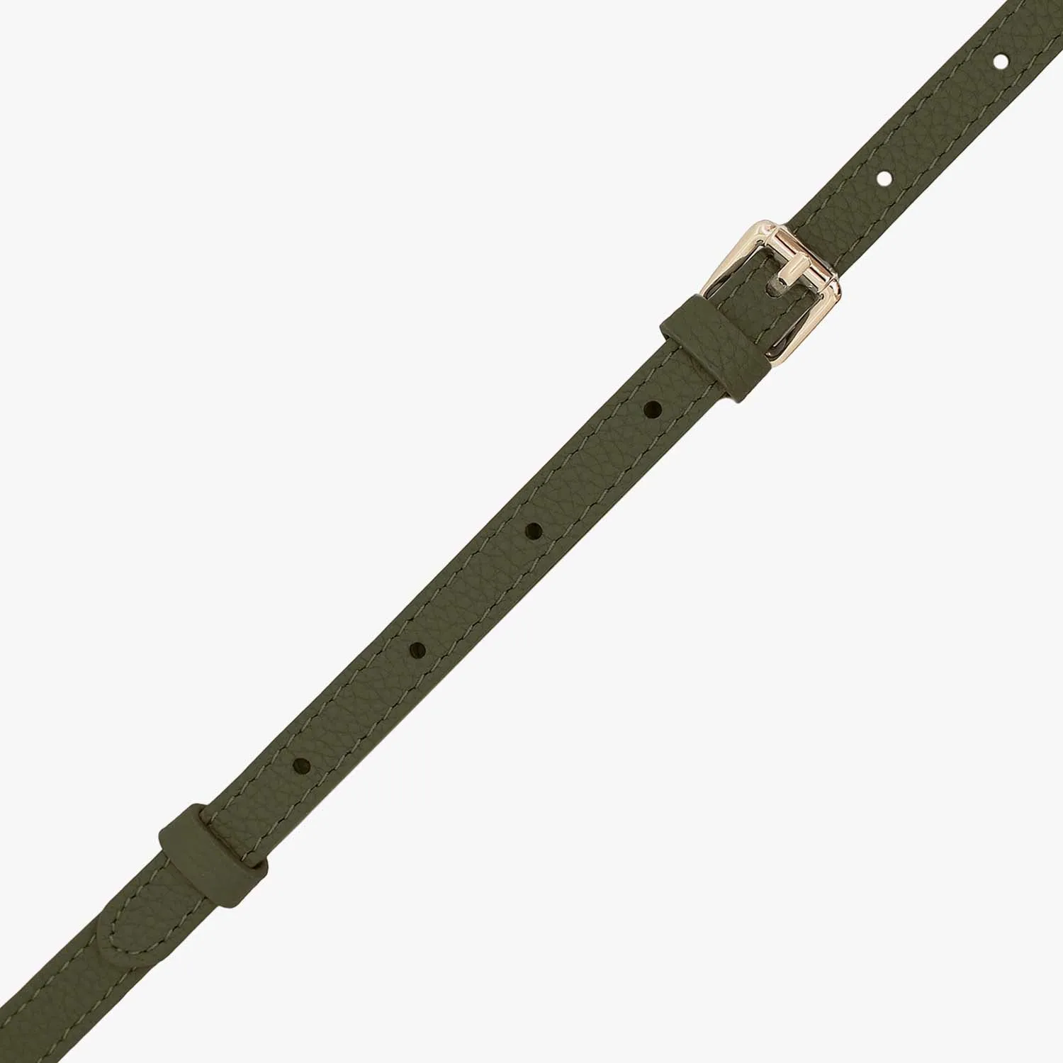iPhone 15 Leather Sling Card Case with Crossbody Leather Strap