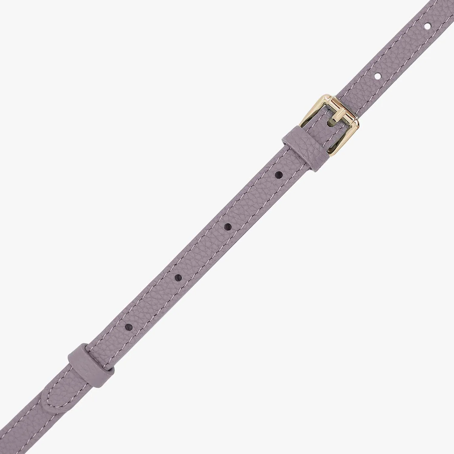 iPhone 15 Leather Sling Card Case with Crossbody Leather Strap
