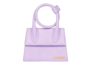 Jacquemus Le Chiquito Noeud Coiled Handbag Lilac