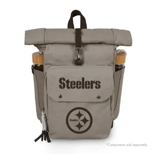 Pittsburgh Steelers - Carmel Roll Top Picnic Backpack Cooler
